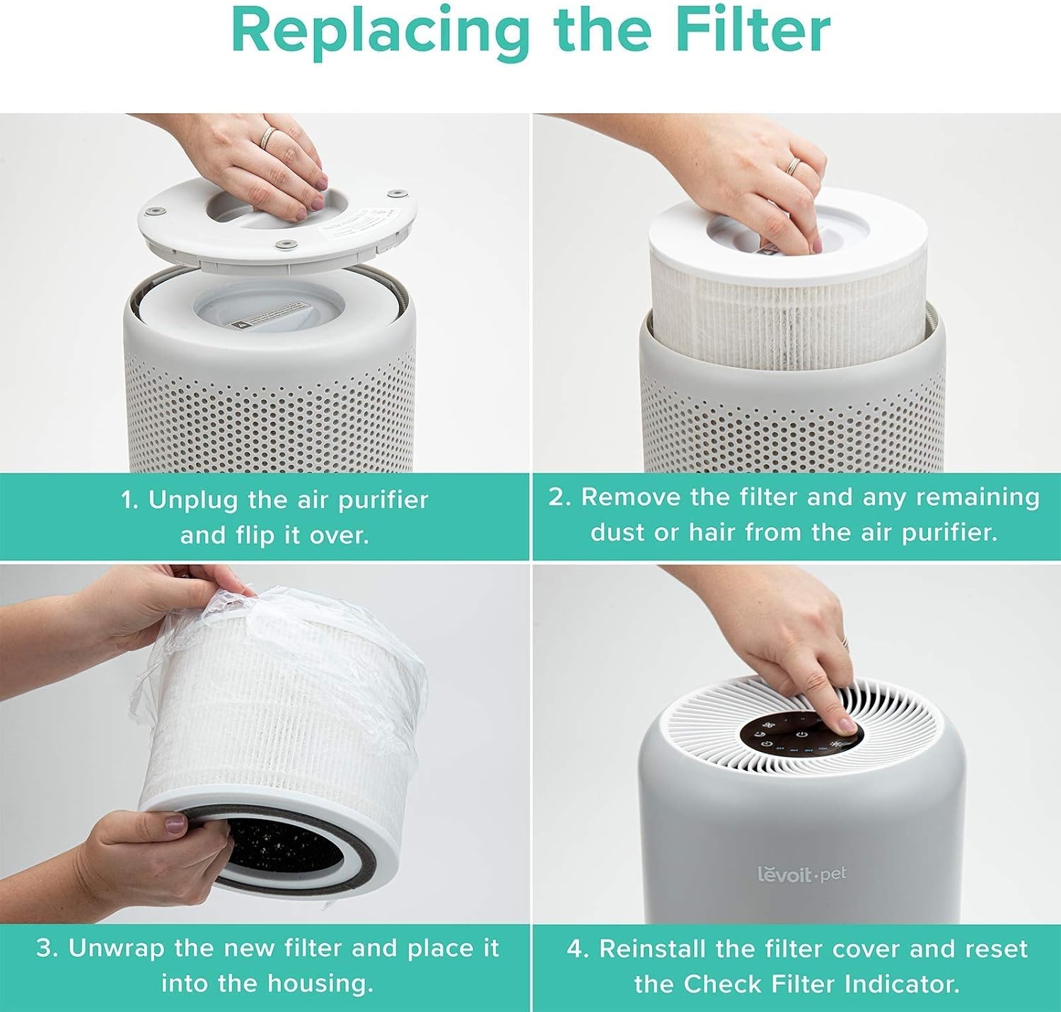 image:imageLevoit Core P350P Air Purifier Replacement FilterGenuine Air Filter1PackCore P350P Filter