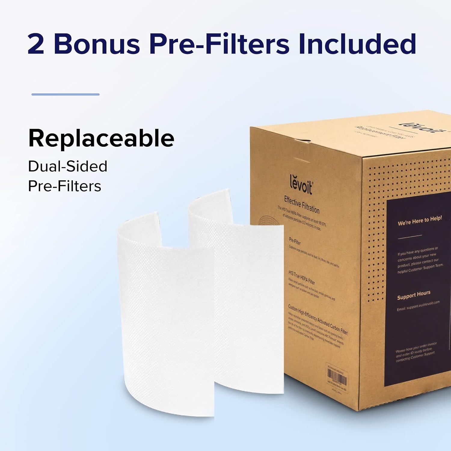 image:imageLevoit Genuine Core 400SP Air Purifier Pet Allergy Replacement Filter HEPA Sleep Mode HighEfficiency Activated Carbon Removes Pollen Allergens Dust Pet Hair Core 400SRFPAYellow 1 PackCore 400SP Smoke Remover Filter