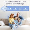 Levoit Core P350-P Air Purifier Replacement Filter,Genuine Air Filter,1Pack(Vital 100 Filter 1Pack)