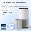 Levoit Genuine Core 400S-P Air Purifier Pet Allergy Replacement Filter | HEPA Sleep Mode, High-Efficiency Activated Carbon, Removes Pollen, Allergens, Dust, Pet Hair, Core 400S-RF-PA,Yellow, 1 Pack(Core 400S-P Filter)