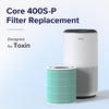 Levoit Genuine Core 400S-P Air Purifier Pet Allergy Replacement Filter | HEPA Sleep Mode, High-Efficiency Activated Carbon, Removes Pollen, Allergens, Dust, Pet Hair, Core 400S-RF-PA,Yellow, 1 Pack(Core 400S-P Toxin Absorber Filter)