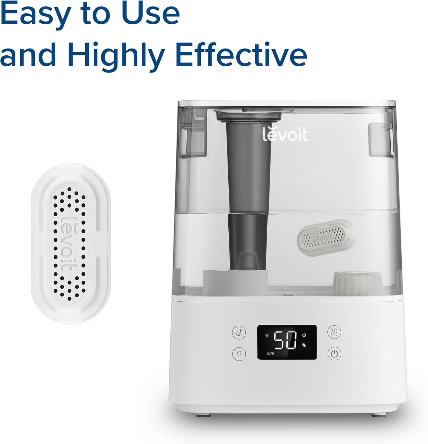 image:imageLEVOIT Aroma Pads 16 Pack Humidifier Replacement Filters Compatible with LV600S Classic300S LV600HH OasisMist450S Make The Fragrance Stronger and Longer Duration WhiteDemineralization Cartridge