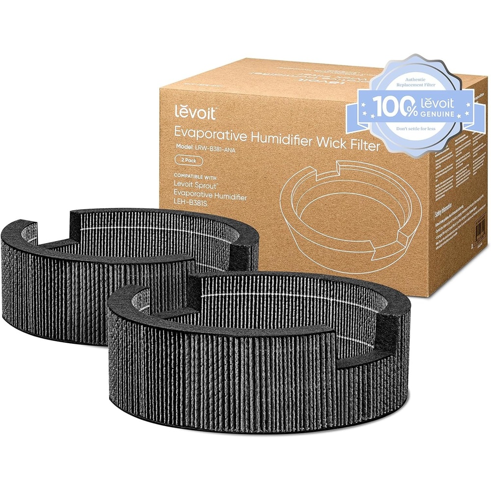 image:imageLEVOIT Aroma Pads 16 Pack Humidifier Replacement Filters Compatible with LV600S Classic300S LV600HH OasisMist450S Make The Fragrance Stronger and Longer Duration WhiteSprout Wick Filter