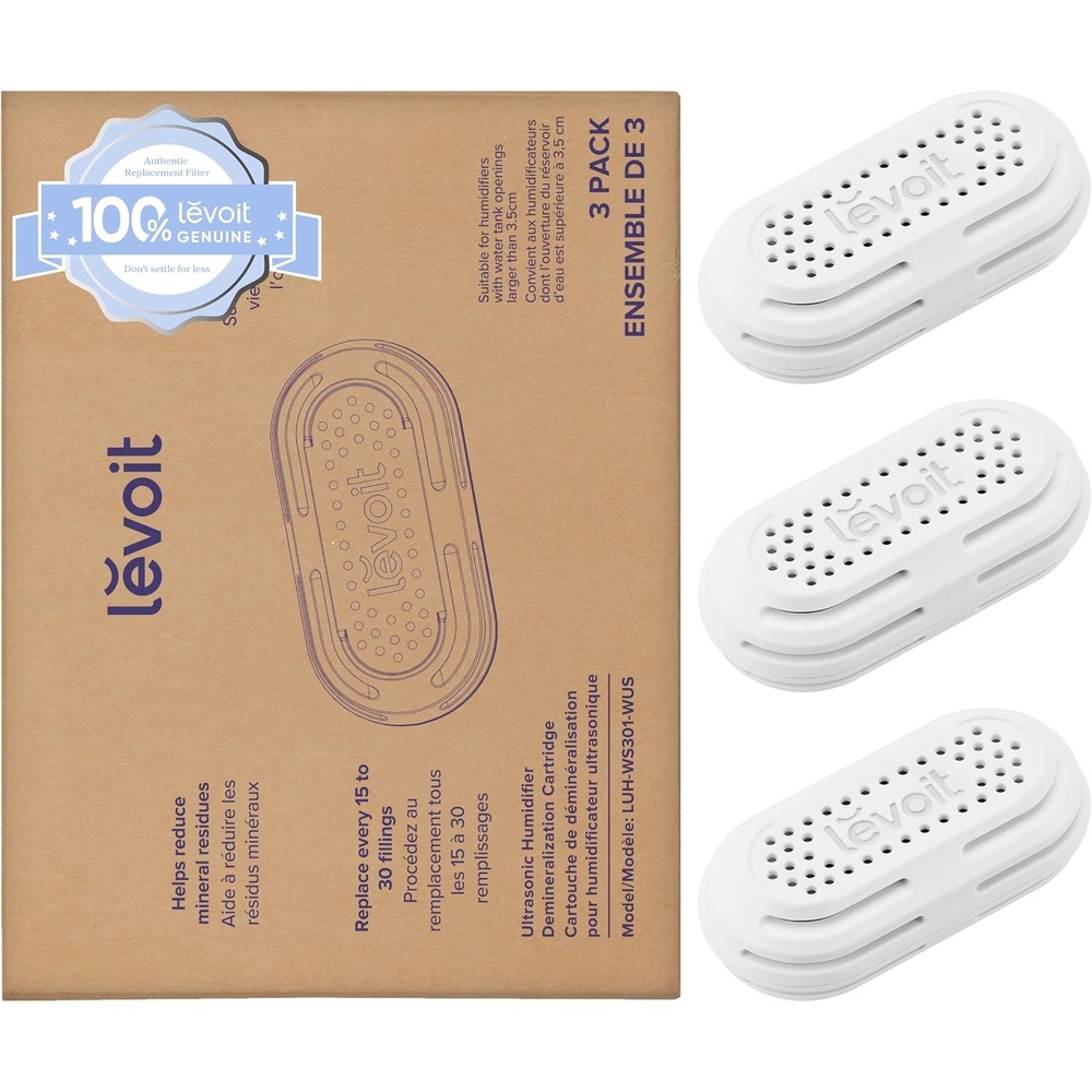 image:imageLEVOIT Aroma Pads 16 Pack Humidifier Replacement Filters Compatible with LV600S Classic300S LV600HH OasisMist450S Make The Fragrance Stronger and Longer Duration WhiteDemineralization Cartridge