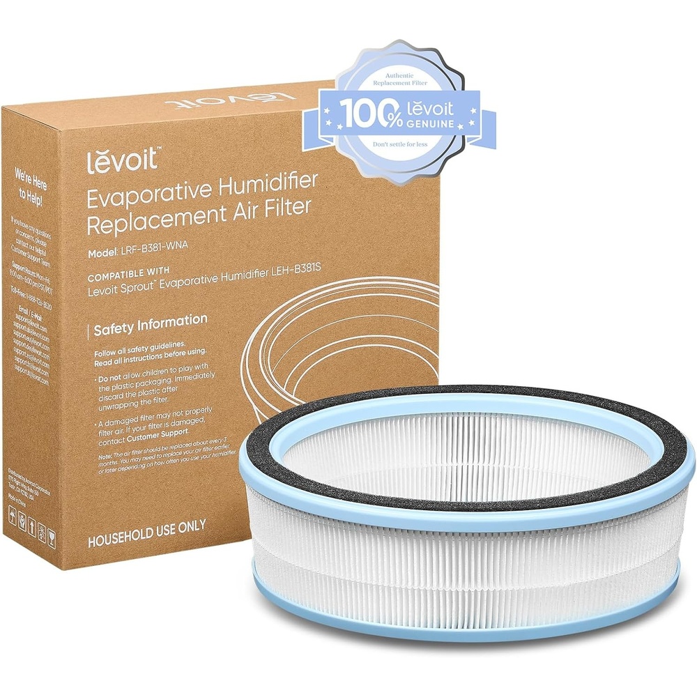 image:imageLEVOIT Aroma Pads 16 Pack Humidifier Replacement Filters Compatible with LV600S Classic300S LV600HH OasisMist450S Make The Fragrance Stronger and Longer Duration WhiteSprout Replacement Filter