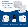 LEVOIT Aroma Pads 16 Pack, Humidifier Replacement Filters, Compatible with LV600S, Classic300S, LV600HH, OasisMist450S, Make The Fragrance Stronger and Longer Duration, White(Mineral Absorption Pad)