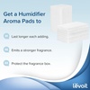 LEVOIT Aroma Pads 16 Pack, Humidifier Replacement Filters, Compatible with LV600S, Classic300S, LV600HH, OasisMist450S, Make The Fragrance Stronger and Longer Duration, White(Aroma Pad)