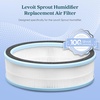 LEVOIT Aroma Pads 16 Pack, Humidifier Replacement Filters, Compatible with LV600S, Classic300S, LV600HH, OasisMist450S, Make The Fragrance Stronger and Longer Duration, White(Sprout Replacement Filter)
