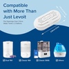 LEVOIT Aroma Pads 16 Pack, Humidifier Replacement Filters, Compatible with LV600S, Classic300S, LV600HH, OasisMist450S, Make The Fragrance Stronger and Longer Duration, White(Demineralization Cartridge)