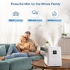 LEVOIT OasisMist 1000S (10L) Smart Humidifier for Home Large Room Bedroom, Last 100 Hours Suitable for Indoor Plant, Cover up to 600ft², Easy Top Fill, Remoter & Voice Control, Auto Mode, Quiet, White | Last 100 Hours Suitable for Indoor Plant, Cover up to 600ft², Easy Top Fill, Remoter & Voice Control, Auto Mode, Quiet, White(6L Smart White)