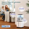 Levoit Evaporative Humidifiers for Home Whole House, 23L Superior 6000S | Up to 3000ft2, Last 72H, No White Dust, Tap Water Friendly, Auto Mode, Easy to Clean & Move, Foldable Storage, Smart Control(White)