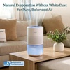 Levoit Evaporative Humidifiers for Home Whole House, 23L Superior 6000S | Up to 3000ft2, Last 72H, No White Dust, Tap Water Friendly, Auto Mode, Easy to Clean & Move, Foldable Storage, Smart Control(Blue)