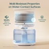 Levoit Evaporative Humidifiers for Home Whole House, 23L Superior 6000S | Up to 3000ft2, Last 72H, No White Dust, Tap Water Friendly, Auto Mode, Easy to Clean & Move, Foldable Storage, Smart Control(Blue)