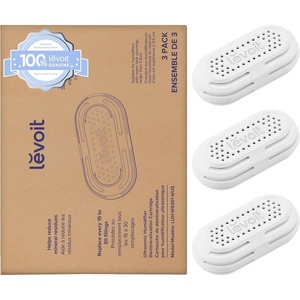 LEVOIT Aroma Pads 16 Pack, Humidifier Replacement Filters, Compatible with LV600S, Classic300S, LV600HH, OasisMist450S, Make The Fragrance Stronger and Longer Duration, White(Demineralization Cartridge)
