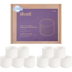 LEVOIT Aroma Pads 16 Pack, Humidifier Replacement Filters, Compatible with LV600S, Classic300S, LV600HH, OasisMist450S, Make The Fragrance Stronger and Longer Duration, White(Top Fill Humidifier Filter)