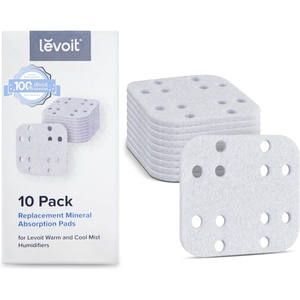 LEVOIT Aroma Pads 16 Pack, Humidifier Replacement Filters, Compatible with LV600S, Classic300S, LV600HH, OasisMist450S, Make The Fragrance Stronger and Longer Duration, White(Mineral Absorption Pad)