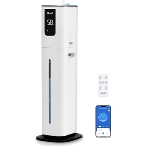 LEVOIT OasisMist 1000S (10L) Smart Humidifier for Home Large Room Bedroom, Last 100 Hours Suitable for Indoor Plant, Cover up to 600ft², Easy Top Fill, Remoter & Voice Control, Auto Mode, Quiet, White | Last 100 Hours Suitable for Indoor Plant, Cover up to 600ft², Easy Top Fill, Remoter & Voice Control, Auto Mode, Quiet, White(10L Smart)