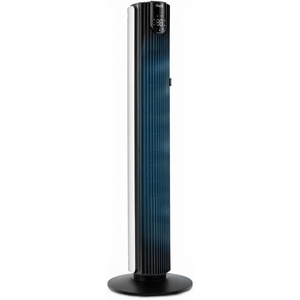 Levoit Tower Fan for Bedroom, 28ft/s Fans that Blow Cold Air, 28dB Quiet | Standing Floor Fan for Room, 90° Oscillating, 5 Speeds 4 Modes & Temp Sensor, Bladeless, 12H Timer, Remoter, 36 inch, Black(42 inches Wifi White)