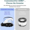 LEVOIT LVAC-200 Vacuum Cleaner Replacement Filter, 4 Pre-Motor Filters 2 Post-Motor Filters, White(AERO Filter)
