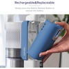 LEVOIT LVAC-200 White&Blue Cordless Vacuum Cleaner Replacement Battery, 2200mAh, Up to 50 Minutes Runtime(LVAC-200 Battery Blue)