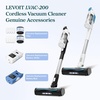 LEVOIT LVAC-200 White&Blue Cordless Vacuum Cleaner Replacement Battery, 2200mAh, Up to 50 Minutes Runtime(LVAC-200 Battery White)