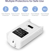 LEVOIT LVAC-200 White&Blue Cordless Vacuum Cleaner Replacement Battery, 2200mAh, Up to 50 Minutes Runtime(LVAC-200 Battery White)