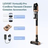 LEVOIT LVAC-200 White&Blue Cordless Vacuum Cleaner Replacement Battery, 2200mAh, Up to 50 Minutes Runtime(VortexIQ Pro Battery)