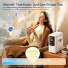 Levoit Humidifiers for Bedroom, Smart Warm and Cool Mist, Symptom Relief | OasisMist 4.5L Top-Fill Tank Runs 45H, Large Room, Auto Customized Humidity, 26dB Quiet, Essential Oil, Easy to Clean, White(White)