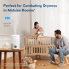Levoit Top Fill Humidifiers for Bedroom, 2.5L Tank for Large Room, 28dB | Easy to Fill & Clean, Quiet Cool Mist Air Humidifier for Home Baby Nursery & Plants, Auto Shut-off for Safety, 25H Lasting(3.0L Smart_White)