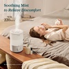 Levoit Top Fill Humidifiers for Bedroom, 2.5L Tank for Large Room, 28dB | Easy to Fill & Clean, Quiet Cool Mist Air Humidifier for Home Baby Nursery & Plants, Auto Shut-off for Safety, 25H Lasting(3.0L White)