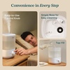 Levoit Top Fill Humidifiers for Bedroom, 2.5L Tank for Large Room, 28dB | Easy to Fill & Clean, Quiet Cool Mist Air Humidifier for Home Baby Nursery & Plants, Auto Shut-off for Safety, 25H Lasting(2.5L White)
