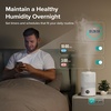 Levoit Top Fill Humidifiers for Bedroom, 2.5L Tank for Large Room, 28dB | Easy to Fill & Clean, Quiet Cool Mist Air Humidifier for Home Baby Nursery & Plants, Auto Shut-off for Safety, 25H Lasting(3.0L Smart_White)