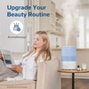 Levoit Top Fill Humidifiers for Bedroom, 2.5L Tank for Large Room, 28dB | Easy to Fill & Clean, Quiet Cool Mist Air Humidifier for Home Baby Nursery & Plants, Auto Shut-off for Safety, 25H Lasting(3.0L Blue)
