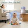 Levoit Top Fill Humidifiers for Bedroom, 2.5L Tank for Large Room, 28dB | Easy to Fill & Clean, Quiet Cool Mist Air Humidifier for Home Baby Nursery & Plants, Auto Shut-off for Safety, 25H Lasting(3.8L Smart_White)