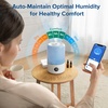 Levoit Top Fill Humidifiers for Bedroom, 2.5L Tank for Large Room, 28dB | Easy to Fill & Clean, Quiet Cool Mist Air Humidifier for Home Baby Nursery & Plants, Auto Shut-off for Safety, 25H Lasting(3.0L Smart_Blue)
