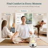 Levoit Top Fill Humidifiers for Bedroom, 2.5L Tank for Large Room, 28dB | Easy to Fill & Clean, Quiet Cool Mist Air Humidifier for Home Baby Nursery & Plants, Auto Shut-off for Safety, 25H Lasting(4.2L Dishwasher-Safe&Smart)