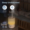 Levoit Top Fill Humidifiers for Bedroom, 2.5L Tank for Large Room, 28dB | Easy to Fill & Clean, Quiet Cool Mist Air Humidifier for Home Baby Nursery & Plants, Auto Shut-off for Safety, 25H Lasting(3.0L Nightlight)