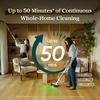Levoit VortexIQ® Cordless Vacuum Cleaner for Pet Hair, 50-Min Runtime | Powerful Suction, NeoSight™ Green Light Dust Reveal, Anti-Tangle Brush, Self-Standing, 180° Lay-Flat Design, HEPA Filter(Air Silver)