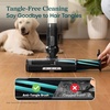 Levoit VortexIQ® Cordless Vacuum Cleaner for Pet Hair, 50-Min Runtime | Powerful Suction, NeoSight™ Green Light Dust Reveal, Anti-Tangle Brush, Self-Standing, 180° Lay-Flat Design, HEPA Filter(Carbon Black)