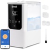 Levoit Humidifiers for Bedroom, Smart Warm and Cool Mist, Symptom Relief | OasisMist 4.5L Top-Fill Tank Runs 45H, Large Room, Auto Customized Humidity, 26dB Quiet, Essential Oil, Easy to Clean, White(White)