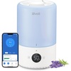 Levoit Top Fill Humidifiers for Bedroom, 2.5L Tank for Large Room, 28dB | Easy to Fill & Clean, Quiet Cool Mist Air Humidifier for Home Baby Nursery & Plants, Auto Shut-off for Safety, 25H Lasting(3.0L Smart_Blue)