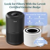 Levoit Air Purifier for Home Pets, Large Room Bedroom, AHAM VERIFIDE | HEPA Sleep Mode, Efficient Filter for Pet Dander, Odors, Captures Smoke, Dust, Pollen, Pet Lock, Core P350-P, Grey(Black)