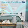 Levoit Air Purifier for Home Pets, Large Room Bedroom, AHAM VERIFIDE | HEPA Sleep Mode, Efficient Filter for Pet Dander, Odors, Captures Smoke, Dust, Pollen, Pet Lock, Core P350-P, Grey(Gray)