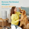 Levoit Air Purifier for Home Pets, Large Room Bedroom, AHAM VERIFIDE | HEPA Sleep Mode, Efficient Filter for Pet Dander, Odors, Captures Smoke, Dust, Pollen, Pet Lock, Core P350-P, Grey(Gray)